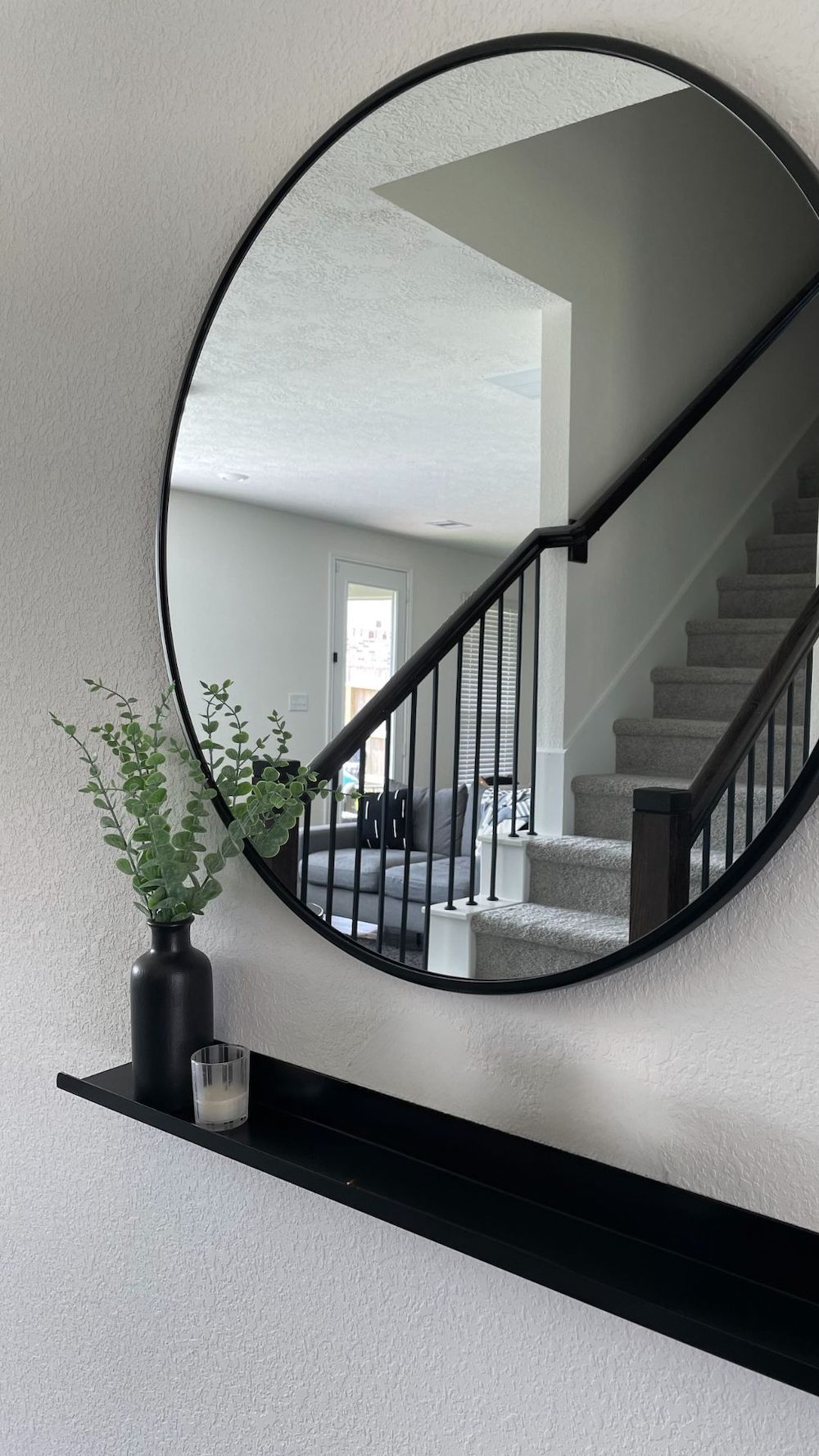 Powder Coated Steel Picture Ledge Shelf