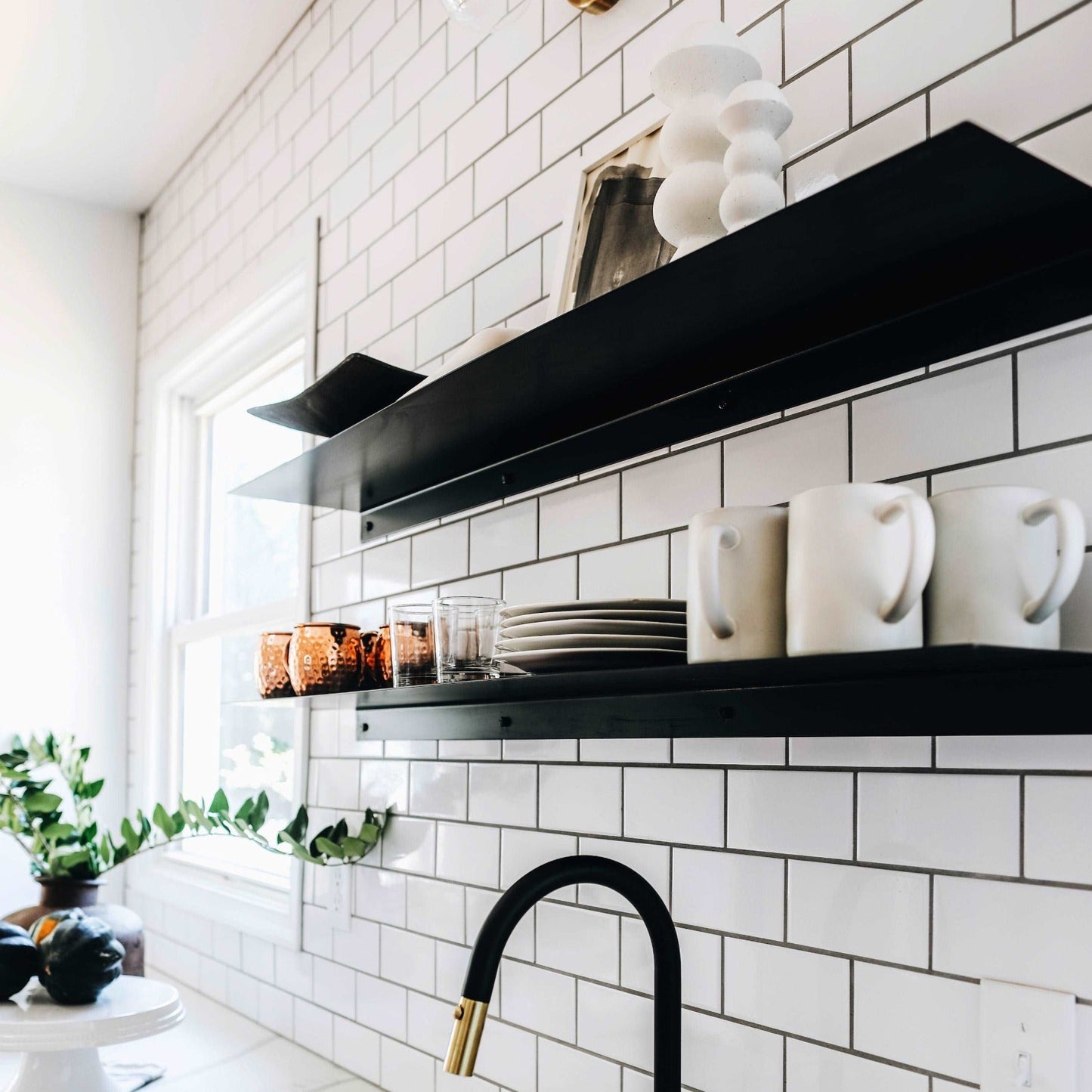Powder Coated Steel Shelf