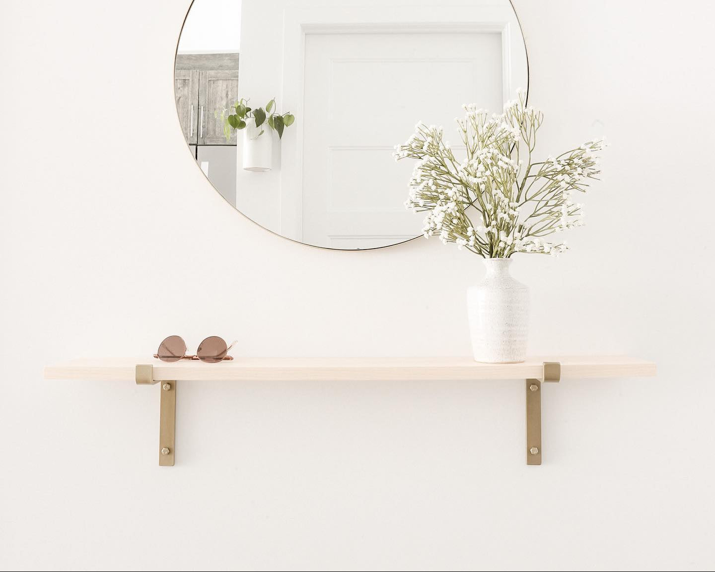 Brass Shelf Bracket