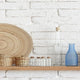 Floating wall mounted shelves