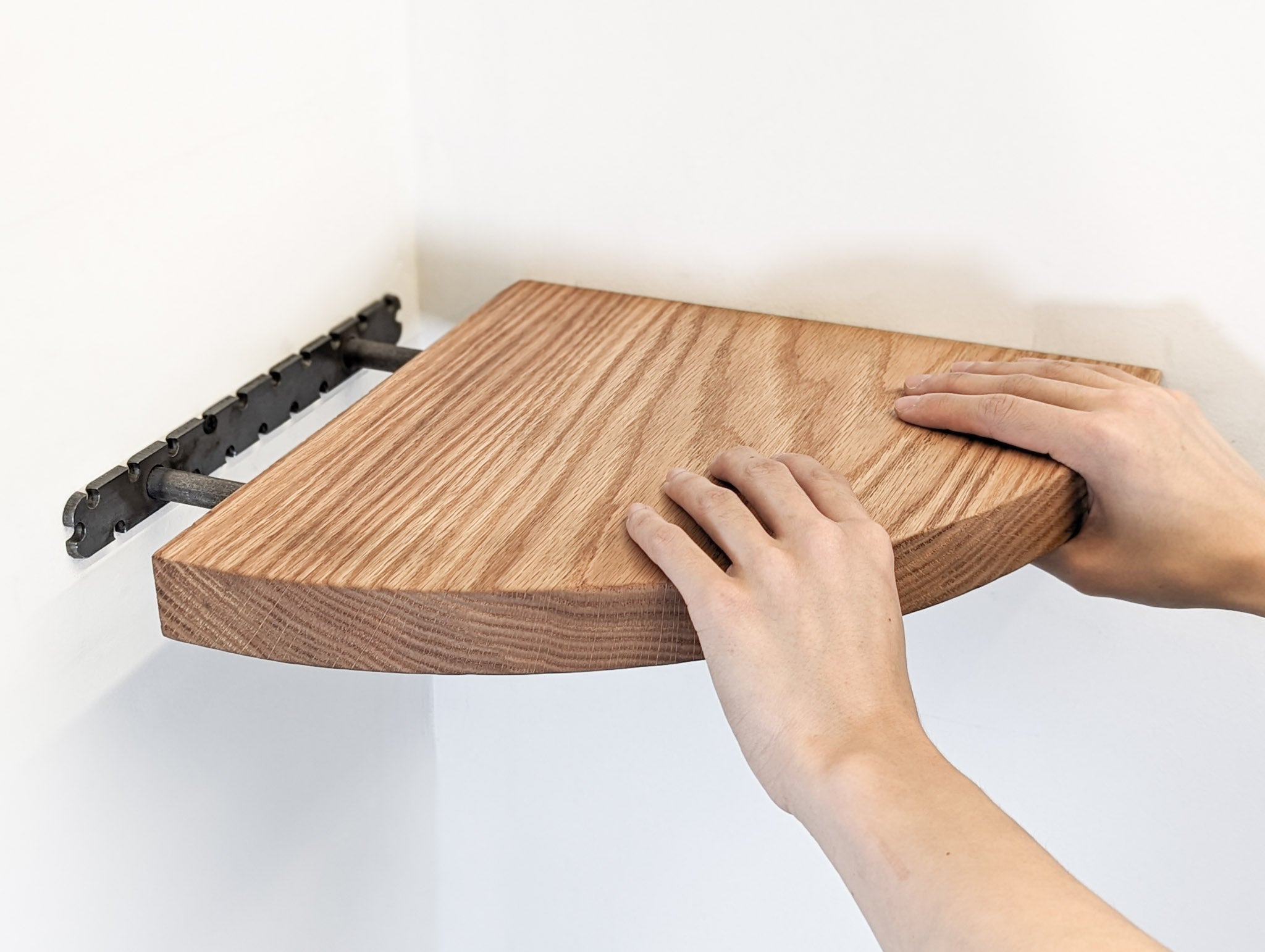 Corner Floating Rack Corner Wood Shelf Brackets Our Floating Corner Shelves: All The