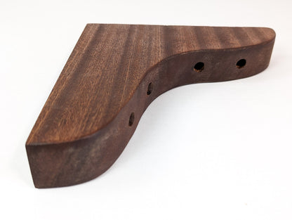 Solid Wood Brackets in Mahogany or Oak