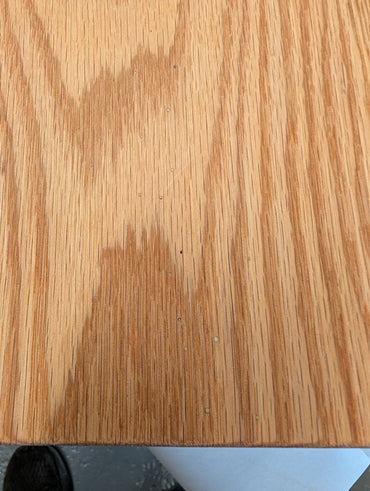 CLEARANCE: Thick Oak Floating Shelf | 36" x 10" x 1 1/2" | VISIBLE EPOXY FILL