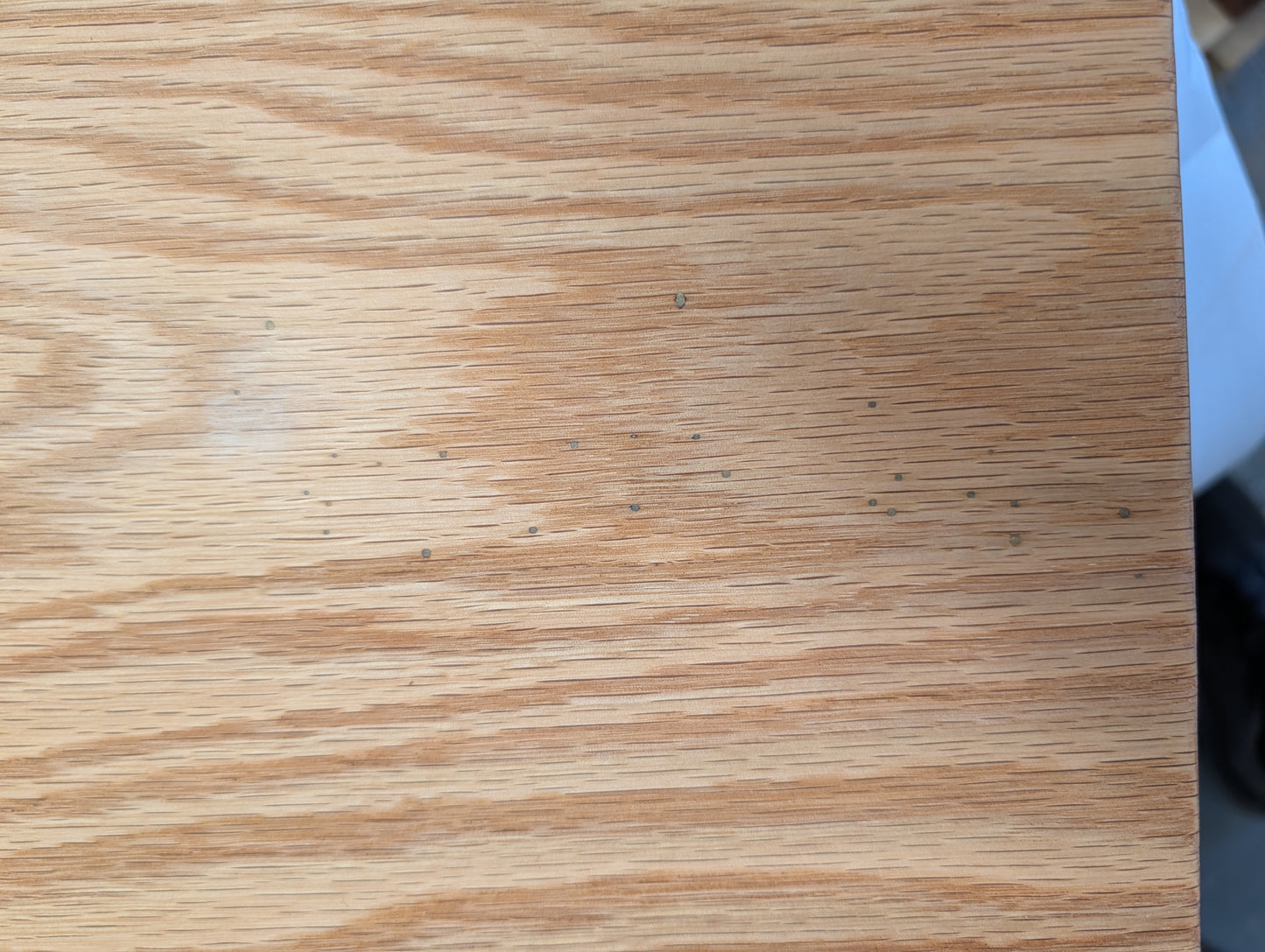 CLEARANCE: Thick Oak Floating Shelf | 36" x 10" x 1 1/2" | VISIBLE EPOXY FILL