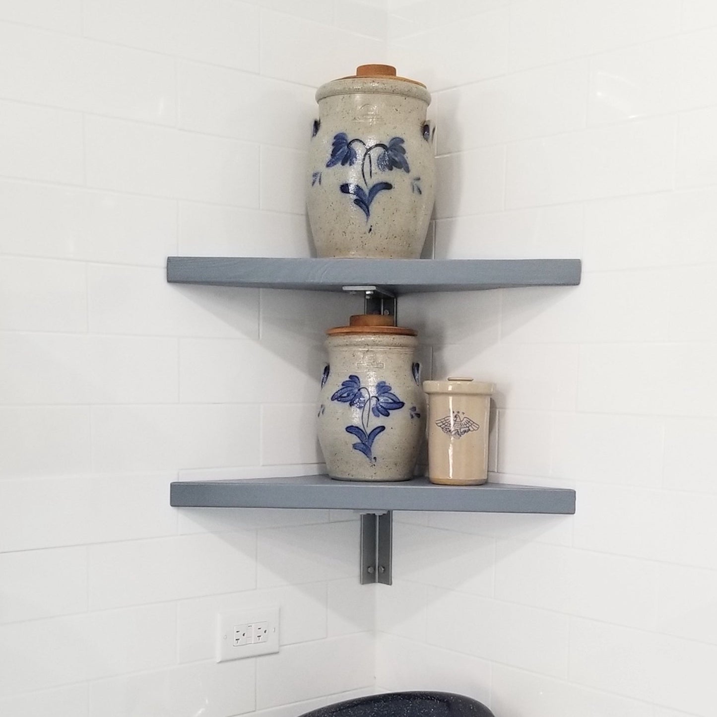 L Bracket for Corner Shelves