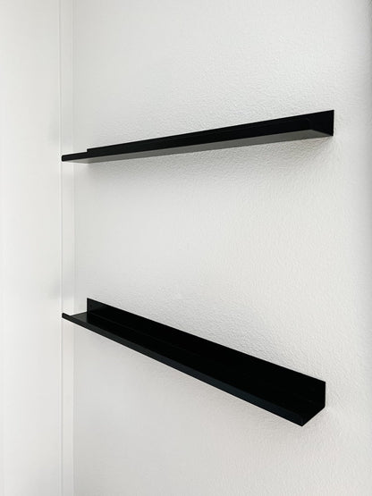 Powder Coated Steel Picture Ledge Shelf