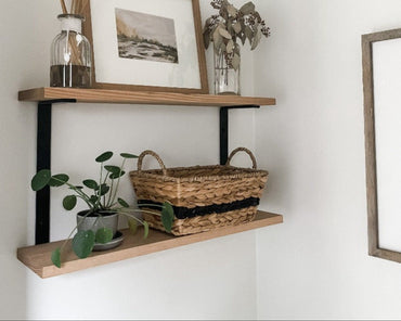 C Bracket for Double Shelves