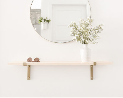 Brass Shelf Bracket
