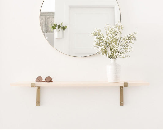 Brass Shelf Bracket