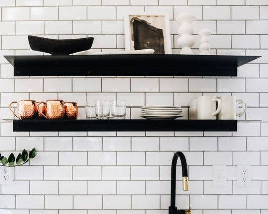 Powder Coated Steel Shelf