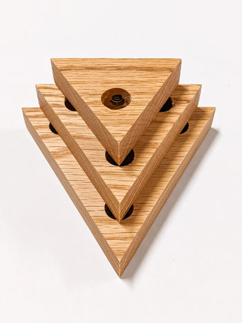 Triangle Propagation Station Shelf for Plant Cuttings